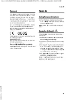 Предварительный просмотр 52 страницы Swisscom Aton CL315 User Manual