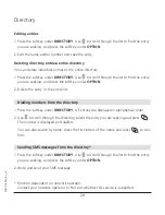 Preview for 30 page of Swisscom Classic A121 User Manual