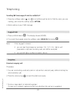 Предварительный просмотр 22 страницы Swisscom Classic A21 ISDN User Manual