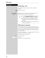 Предварительный просмотр 16 страницы Swisscom Classic S117 User Manual