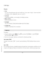 Предварительный просмотр 62 страницы Swisscom Fixnet Top A321 ISDN User Manual