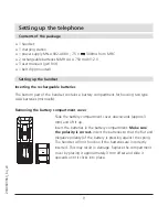 Предварительный просмотр 11 страницы Swisscom Rousseau 300 User Manual