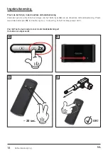 Preview for 18 page of swissflex 35RF bridge Operating Instructions Manual