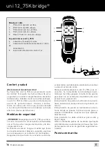 Preview for 12 page of swissflex bridge uni 12 Operating Instructions Manual