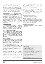 Preview for 15 page of swissflex uni 10 95RF Operating Instructions Manual