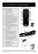 Preview for 20 page of swissflex uni 20 85RF Operating Instructions Manual