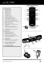 Preview for 4 page of swissflex uni 20_75RF Operating Instructions Manual