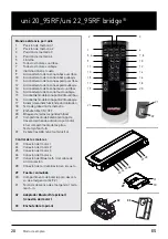 Предварительный просмотр 20 страницы swissflex uni 20_95RF Operating Instructions Manual