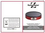 SwissHome SH-6725 Operating Instructions Manual предпросмотр