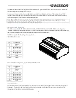 Предварительный просмотр 9 страницы Swisson ISP-4 User Manual