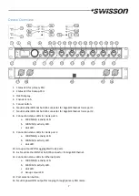 Предварительный просмотр 7 страницы Swisson XES-2T6 User Manual