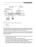 Предварительный просмотр 5 страницы Swisson XES-8G User Manual