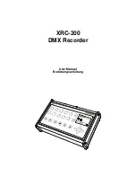 Предварительный просмотр 1 страницы Swisson XRC-200 User Manual