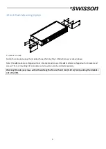 Предварительный просмотр 9 страницы Swisson XSH User Manual