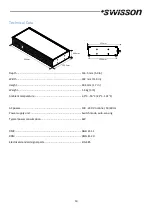 Preview for 10 page of Swisson XSH User Manual