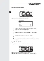 Предварительный просмотр 10 страницы Swisson XSP User Manual