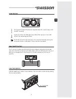 Предварительный просмотр 7 страницы Swisson XSW User Manual