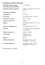 Preview for 6 page of SwissOne BX 520 TWS Instructions Manual