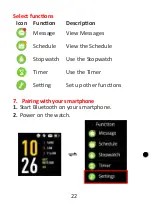 Preview for 22 page of SwissOne SW 700 Pro Instructions Manual