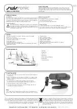 swissonic 2 Full-HD AF Quick Start Manual preview