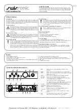 swissonic HA660 Quick Start Manual предпросмотр