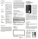 SwissPhone HURRICANE DUO User Manual предпросмотр