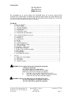 SwissPhone Quattrino RE529 Operating Manual preview