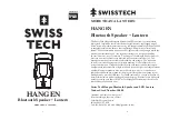 Preview for 1 page of Swisstech HANGEN Manual