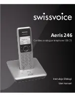 Предварительный просмотр 1 страницы Swissvoice Aeris 246 User Manual