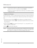 Предварительный просмотр 21 страницы Swissvoice Aeris 246 User Manual