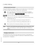 Preview for 27 page of Swissvoice Avena 135 User Manual