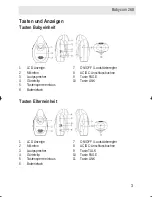 Предварительный просмотр 5 страницы Swissvoice Babycom 268 User Manual