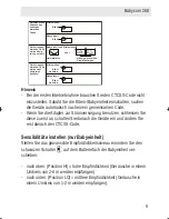 Предварительный просмотр 11 страницы Swissvoice Babycom 268 User Manual