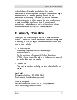 Preview for 19 page of Swissvoice ePure BH01i User Manual