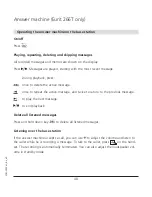 Предварительный просмотр 50 страницы Swissvoice Eurit 266 User Manual