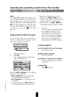 Предварительный просмотр 77 страницы Swissvoice Eurit 535 User Manual