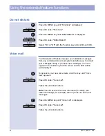 Preview for 20 page of Swissvoice IP 15 User Manual