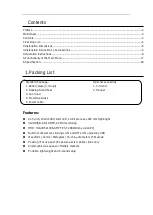 Preview for 4 page of SWIT Electronics FM-21HDR User Manual