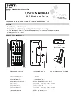 SWIT Electronics LA-WR8 User Manual preview