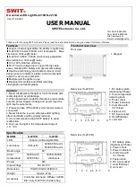 Предварительный просмотр 1 страницы SWIT Electronics S-2210D User Manual