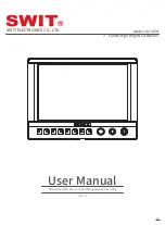 SWIT CM-S73H User Manual предпросмотр