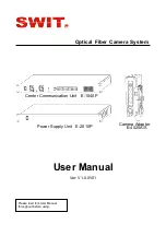 Предварительный просмотр 1 страницы SWIT E-1040P User Manual