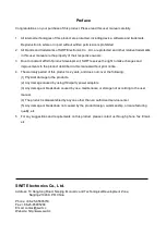 Preview for 2 page of SWIT E-1040P User Manual