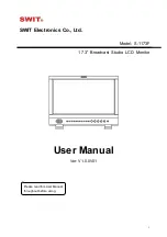 Preview for 1 page of SWIT S-1173F User Manual