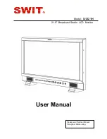 SWIT S-1221F User Manual preview