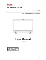 SWIT S-1243F User Manual preview