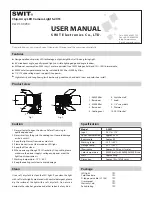 Preview for 1 page of SWIT S-2051 User Manual