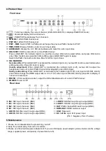 Preview for 2 page of SWIT S-9204 User Manual