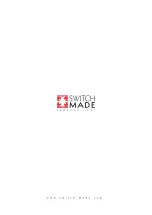 Предварительный просмотр 8 страницы SWITCH MADE LINE G3030C User Manual