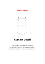 SwitchBot Curtain U Rail User Manual preview